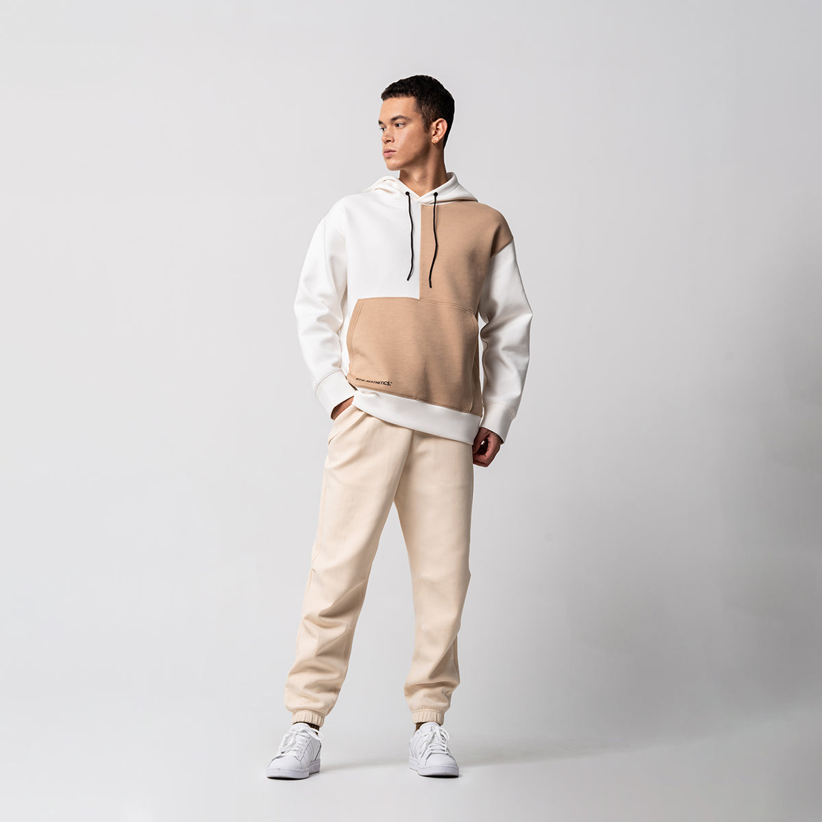 Image of Everyday Wears Flocking Print Jogger Pants for Men