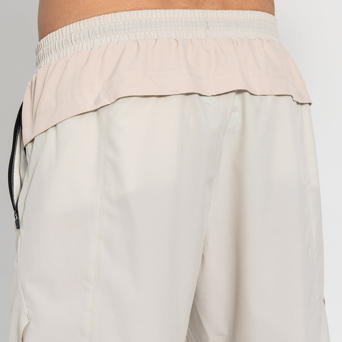 Image of Fabric Blocking Activewear Performance 9 Inch Shorts for Men