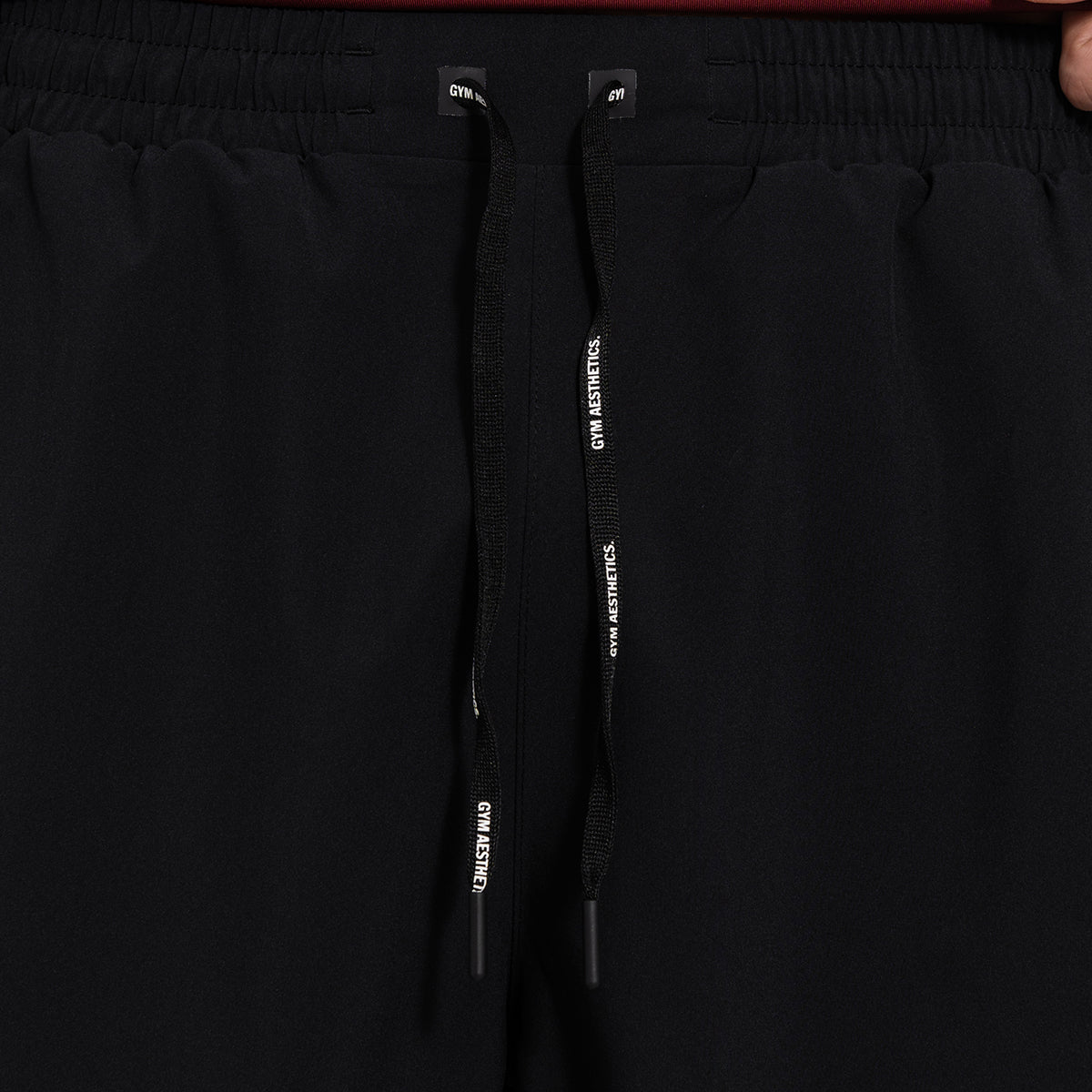 Image of Fabric Blocking Activewear Performance 9 Inch Shorts for Men