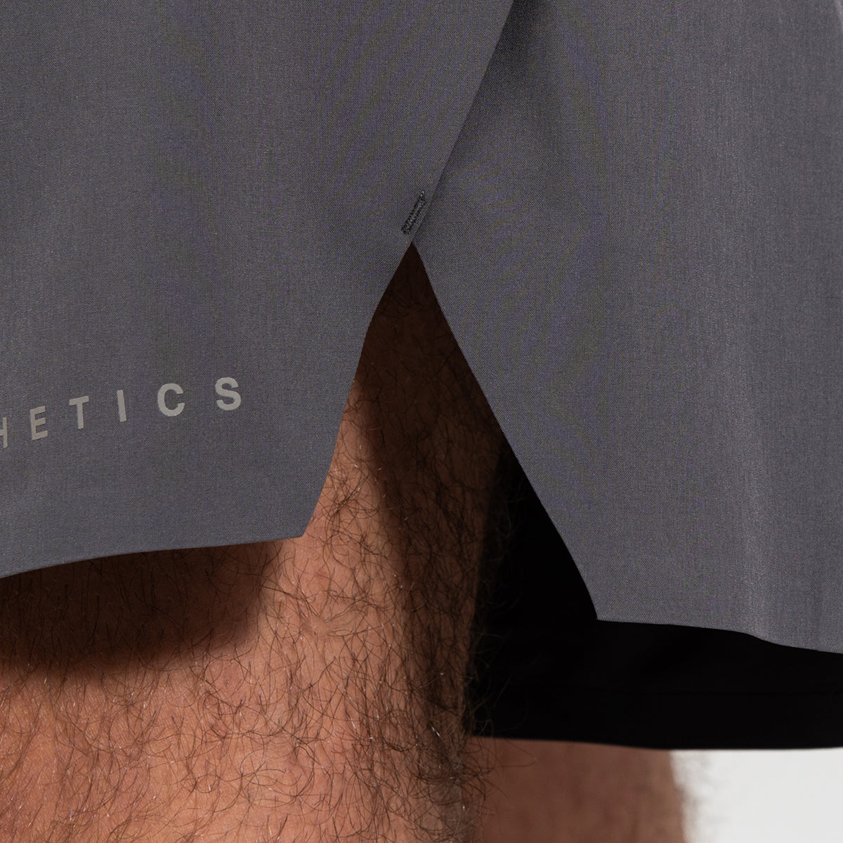 Image of Fabric Blocking Activewear Performance 9 Inch Shorts for Men