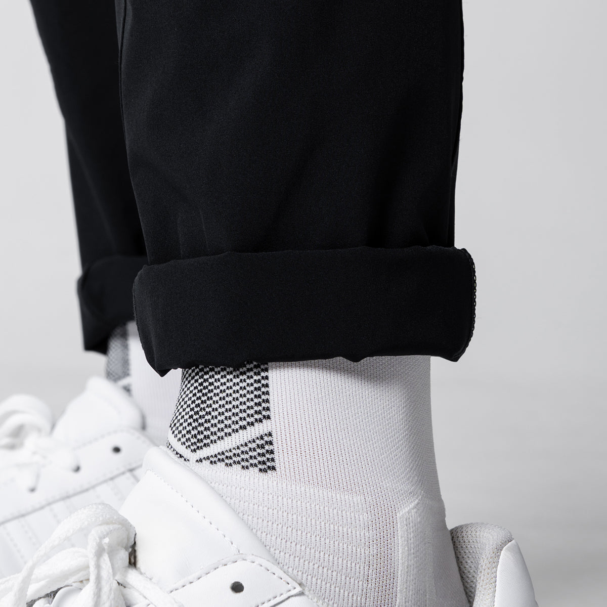 Image of Fabric Blocking Functional Cargo Straight Pants for Men