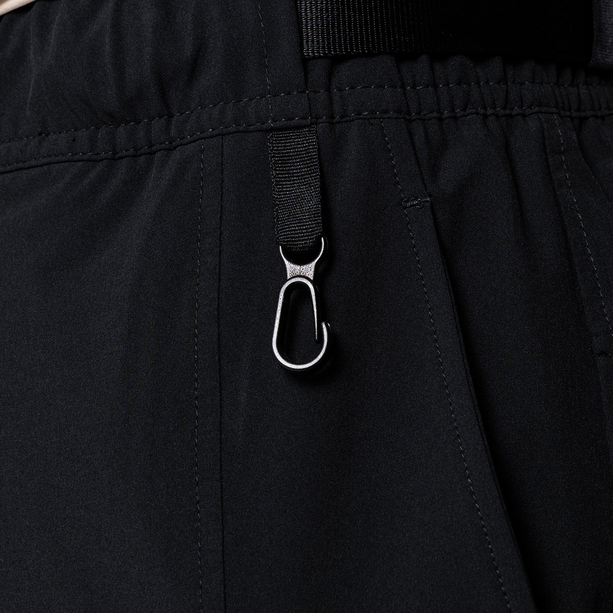 Image of Fabric Blocking Functional Cargo Straight Pants for Men