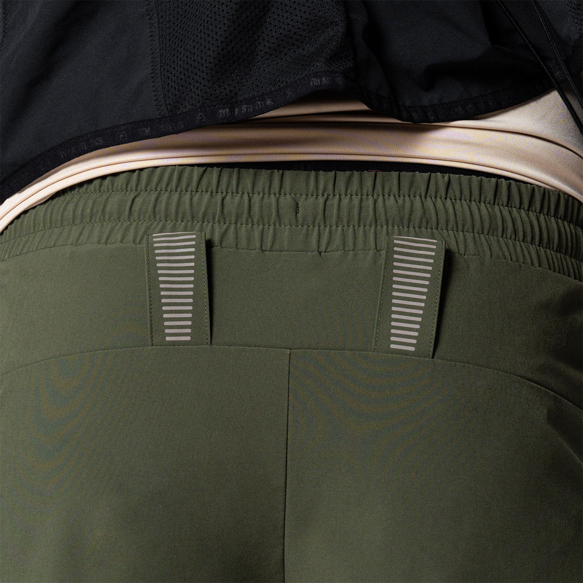 Image of Fabric Blocking Functional Cargo Straight Pants for Men
