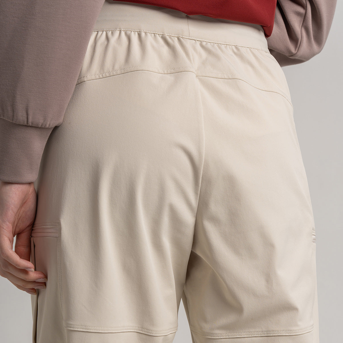 Image of Functional Trendy Cargo Pants for Women