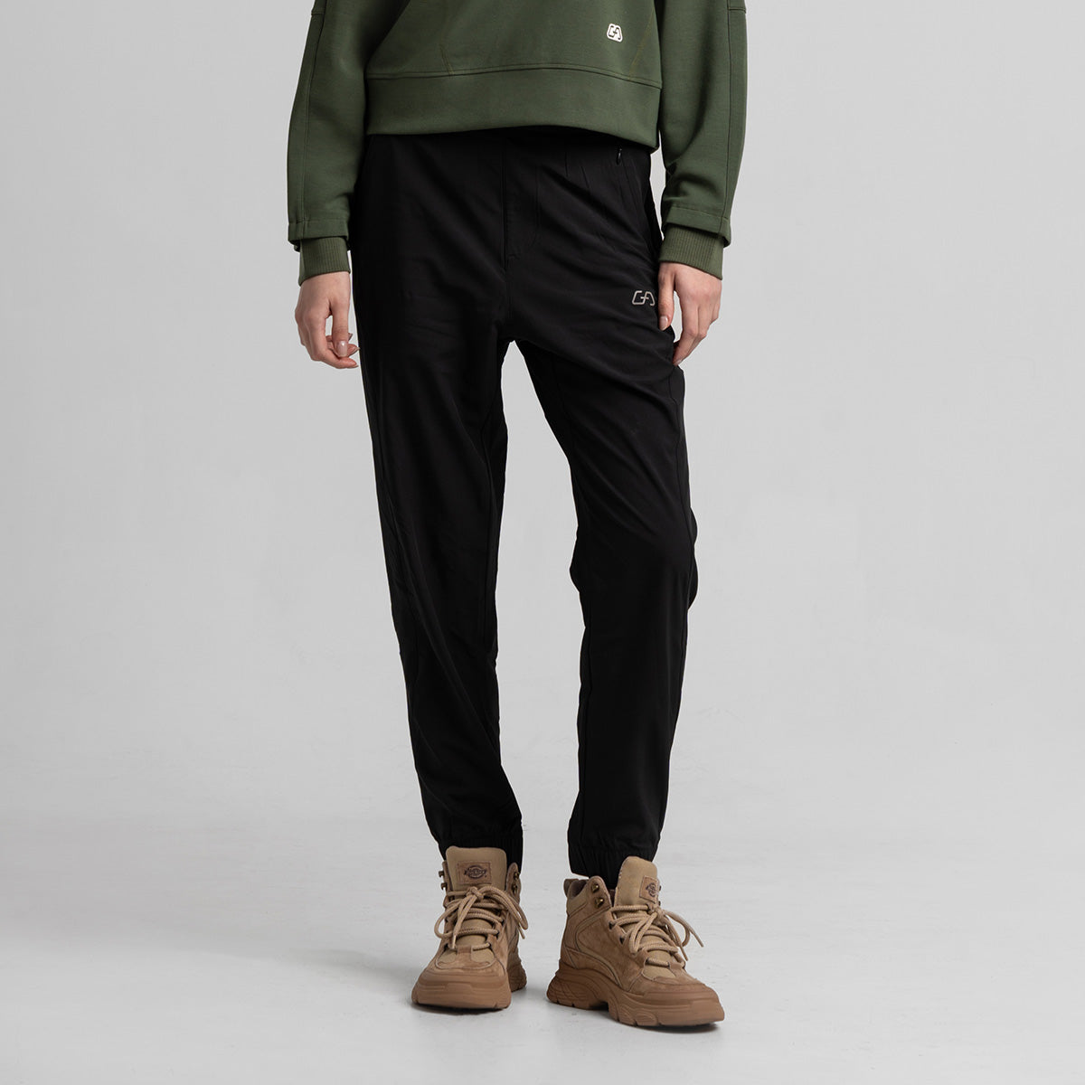 Image of Functional Trendy Cargo Pants for Women