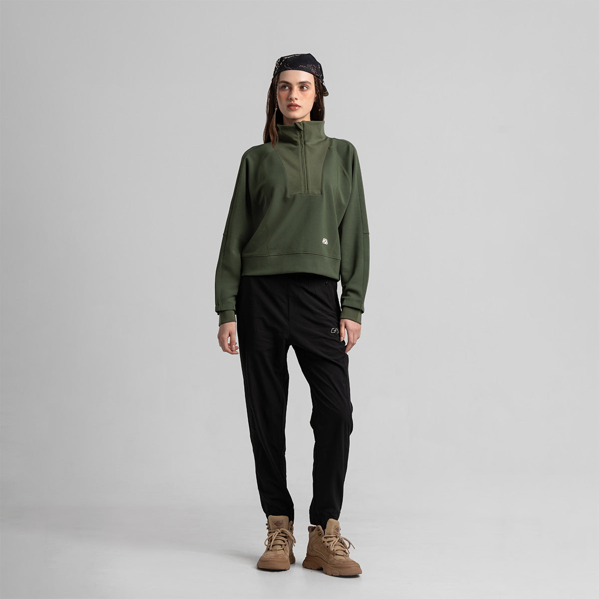 Image of Functional Trendy Cargo Pants for Women