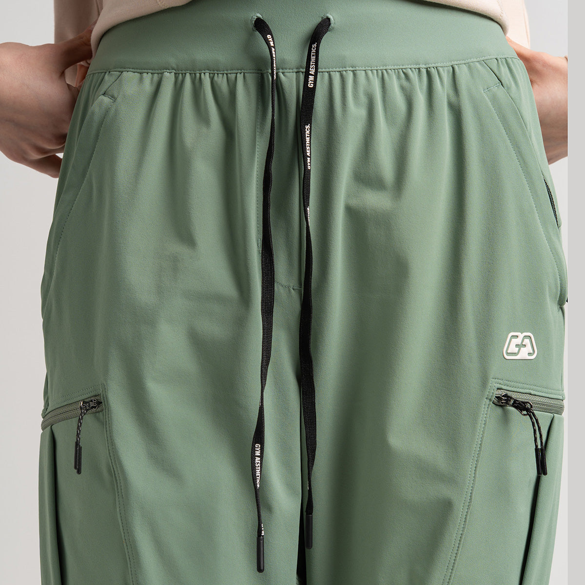 Image of Functional Trendy Cargo Pants for Women