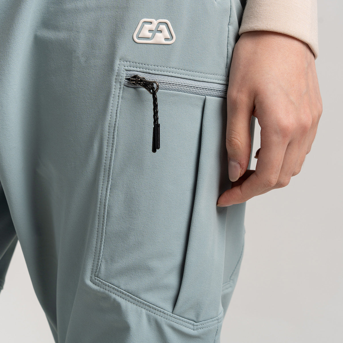 Image of Functional Trendy Cargo Pants for Women