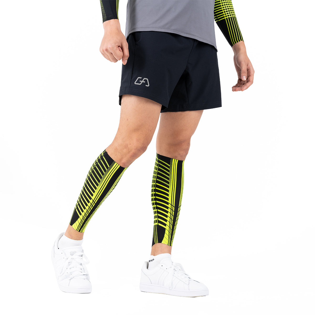 Image of GA Fit Gear PRO - SensELAST® Compression Workout Calf Supporting Gear ( 1 Pair )