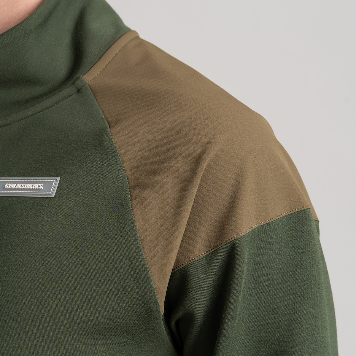 Image of Half Zip Athleisure Trendy Sweatshirt for Men