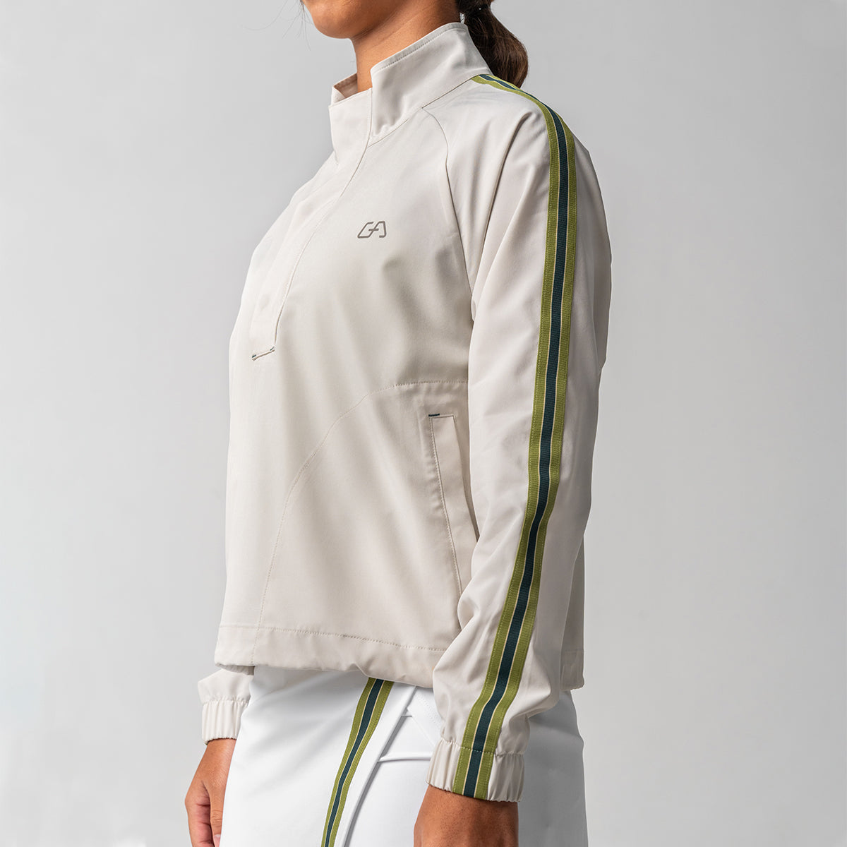 Image of Half Zip Functional Tennis Anorak for Women