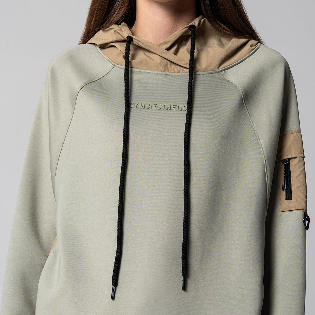 Image of Mix Media Everyday Wears Hoodies for Women