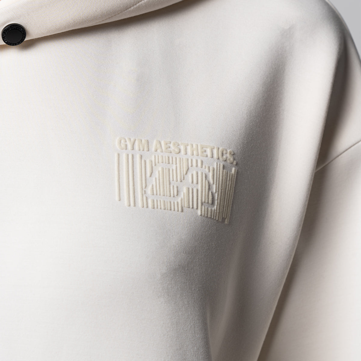 Image of Oversize Everyday Wears Flocking Print Hoodies Pattern Pocket for Unisex