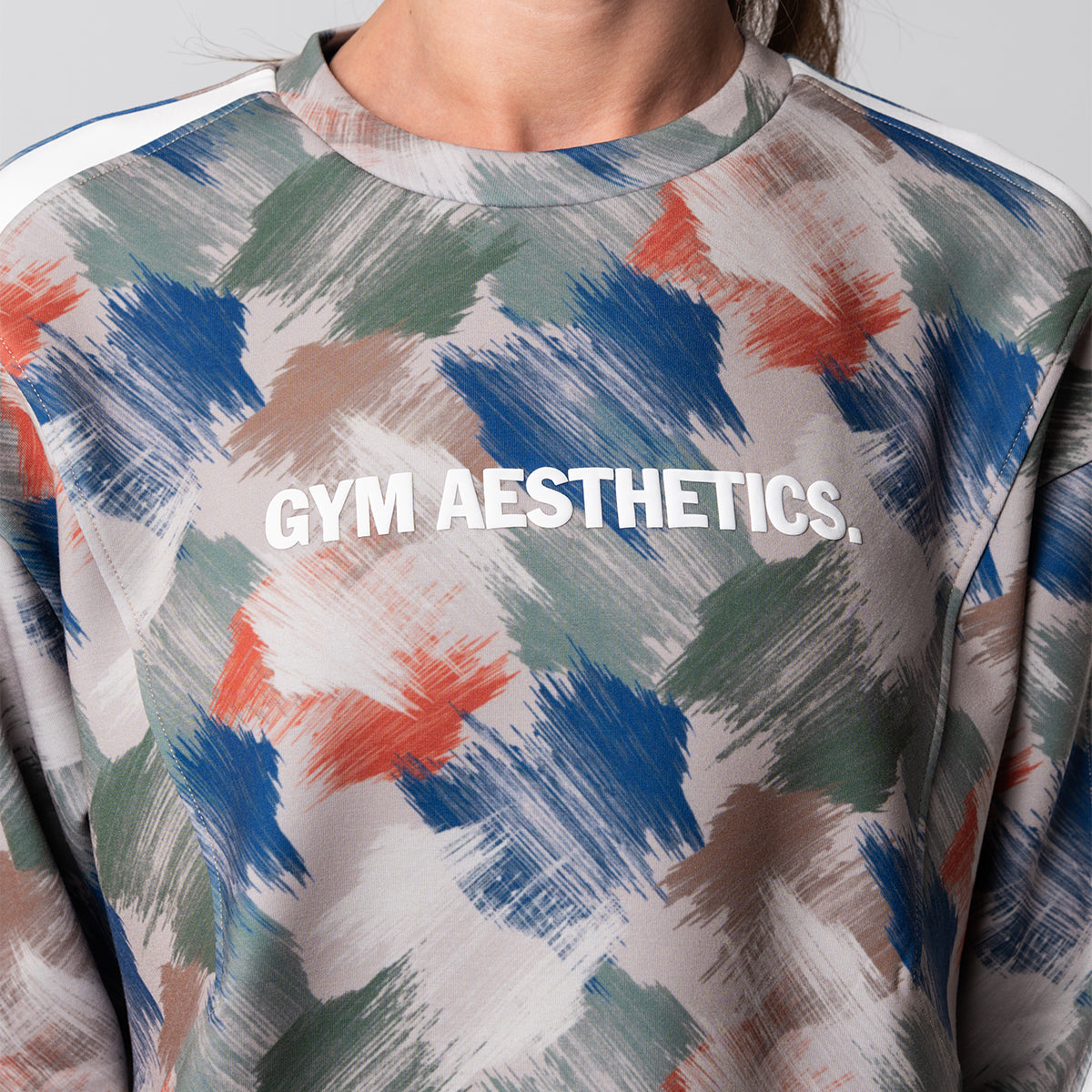 Image of Oversize Everyday Wears Pattern Sweatshirt Tunic for Women