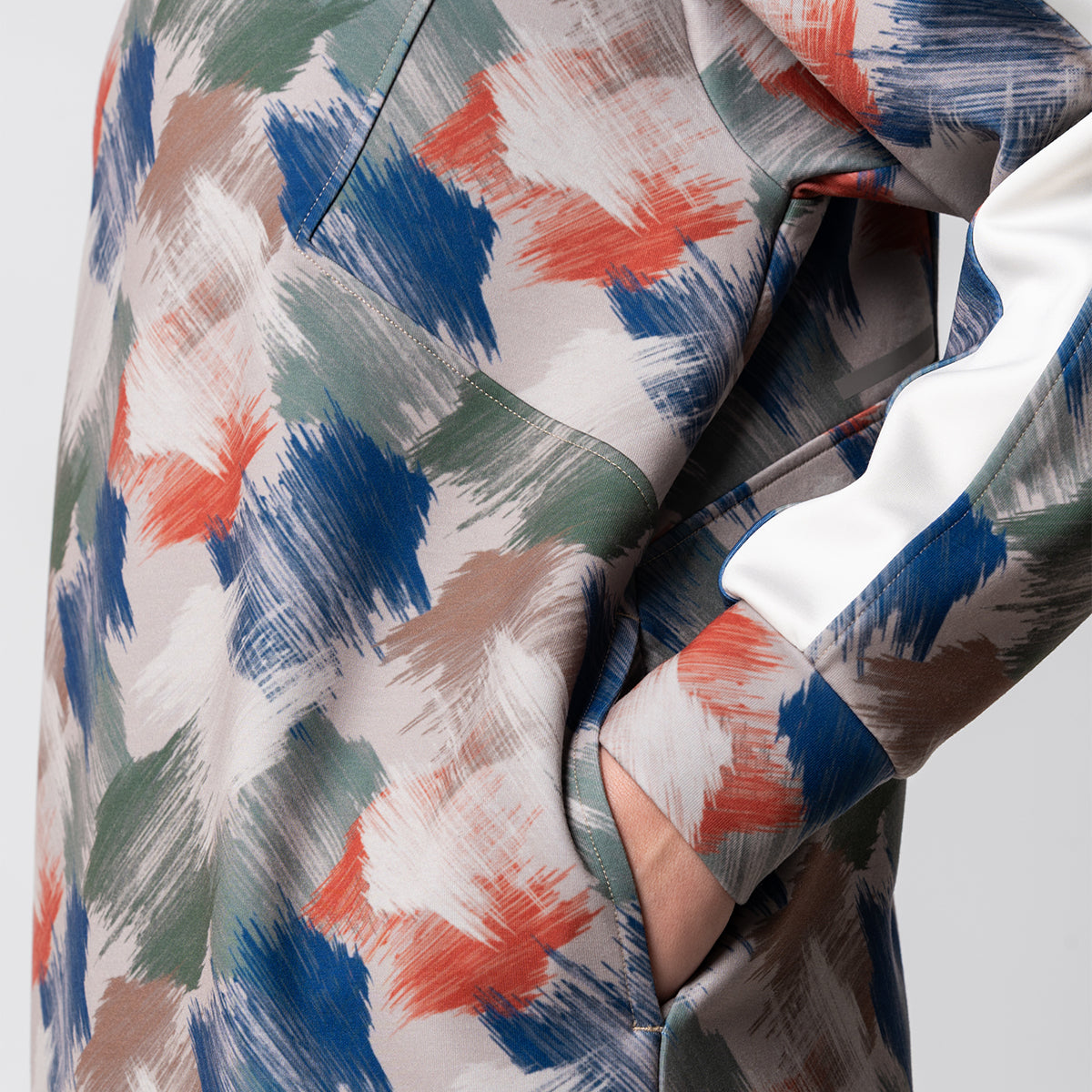 Image of Oversize Everyday Wears Pattern Sweatshirt Tunic for Women