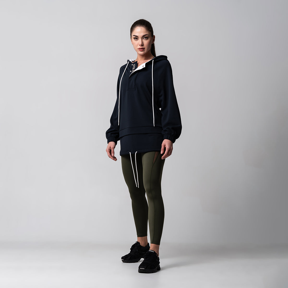 Image of Oversize Everyday Wears Trendy Hoodies Tunic for Women