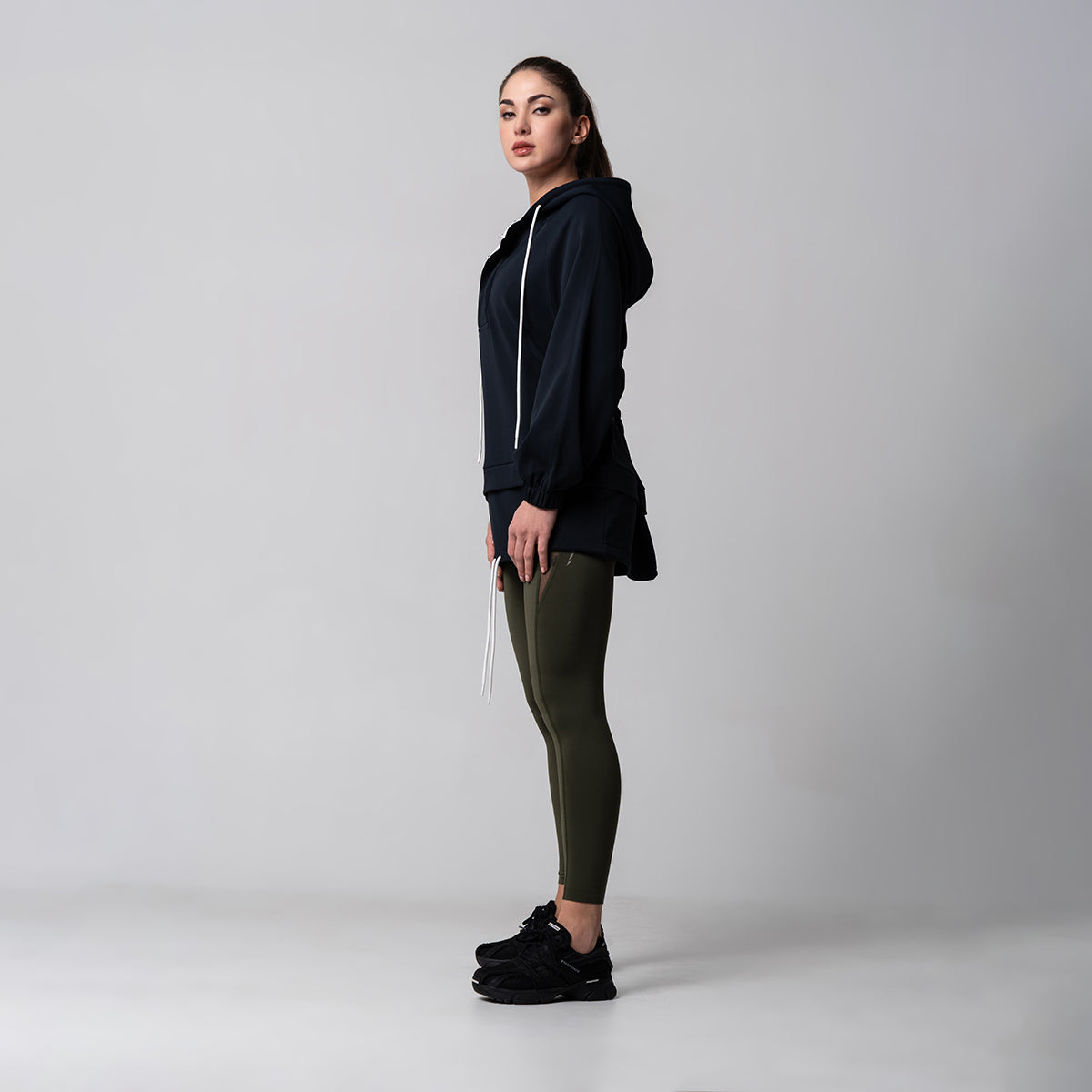 Image of Oversize Everyday Wears Trendy Hoodies Tunic for Women