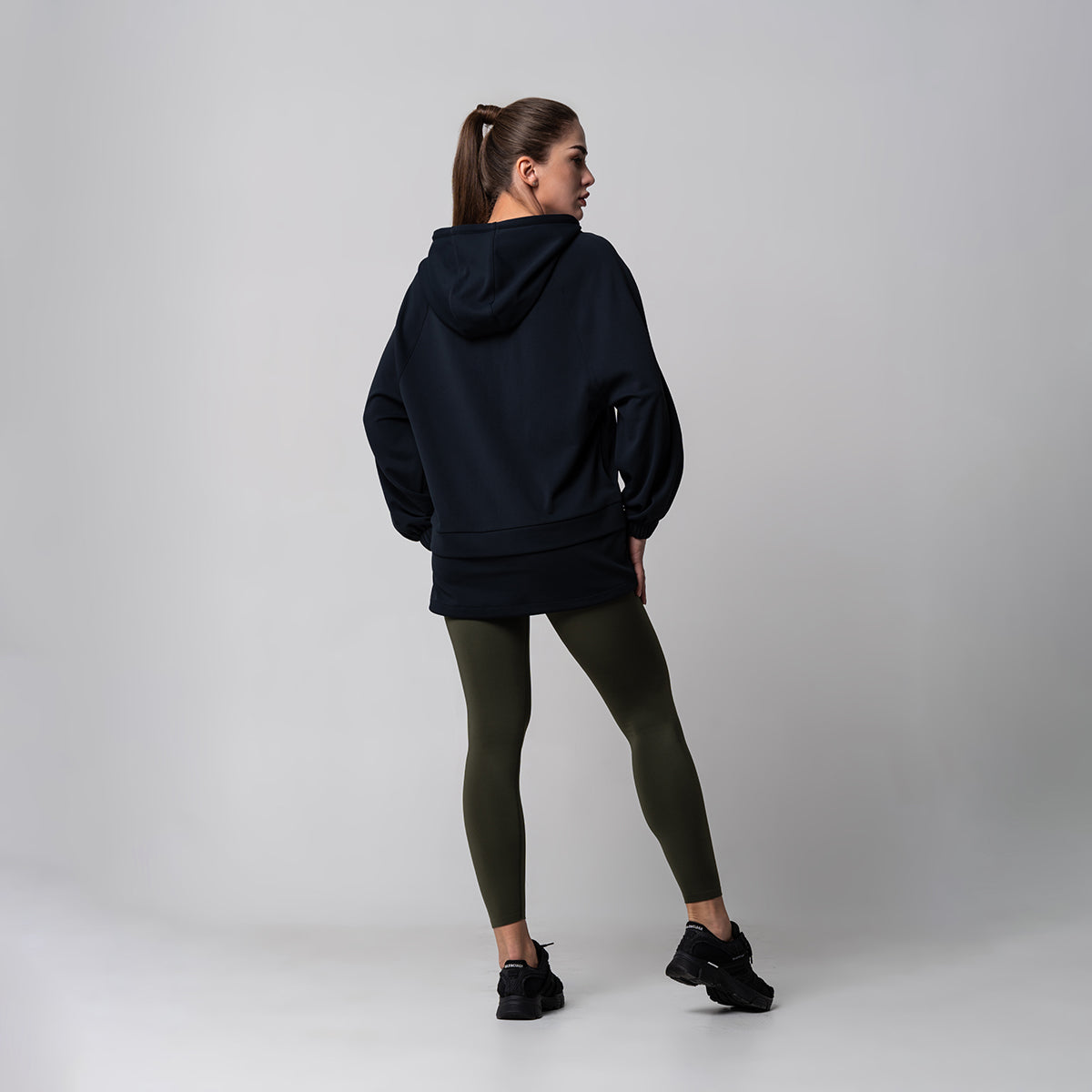 Image of Oversize Everyday Wears Trendy Hoodies Tunic for Women