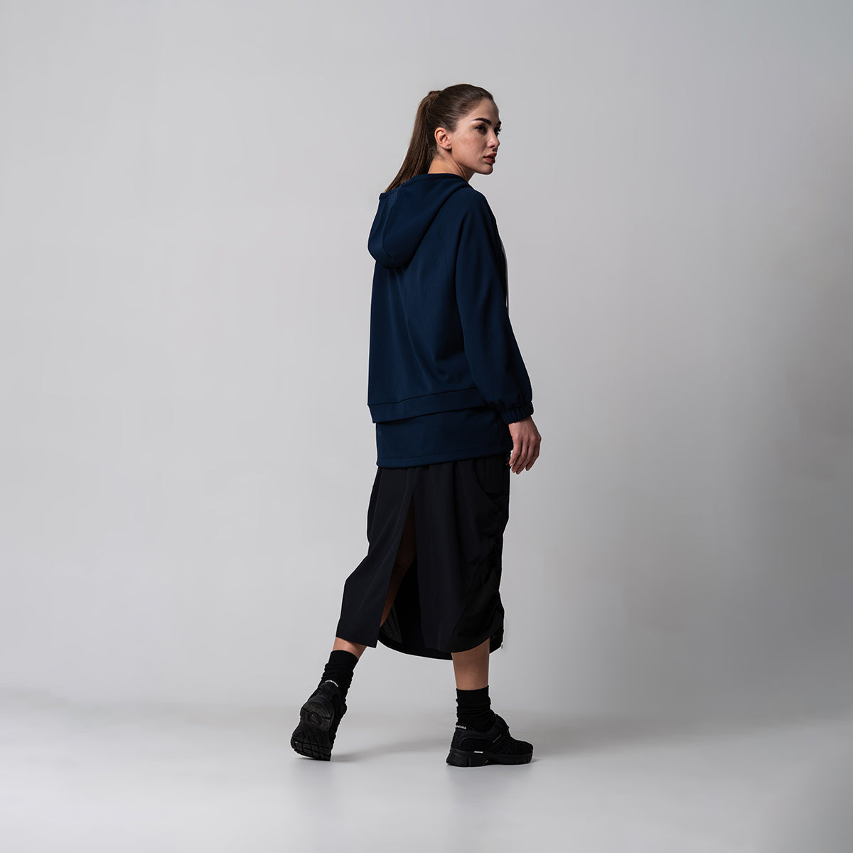 Image of Oversize Everyday Wears Trendy Hoodies Tunic for Women