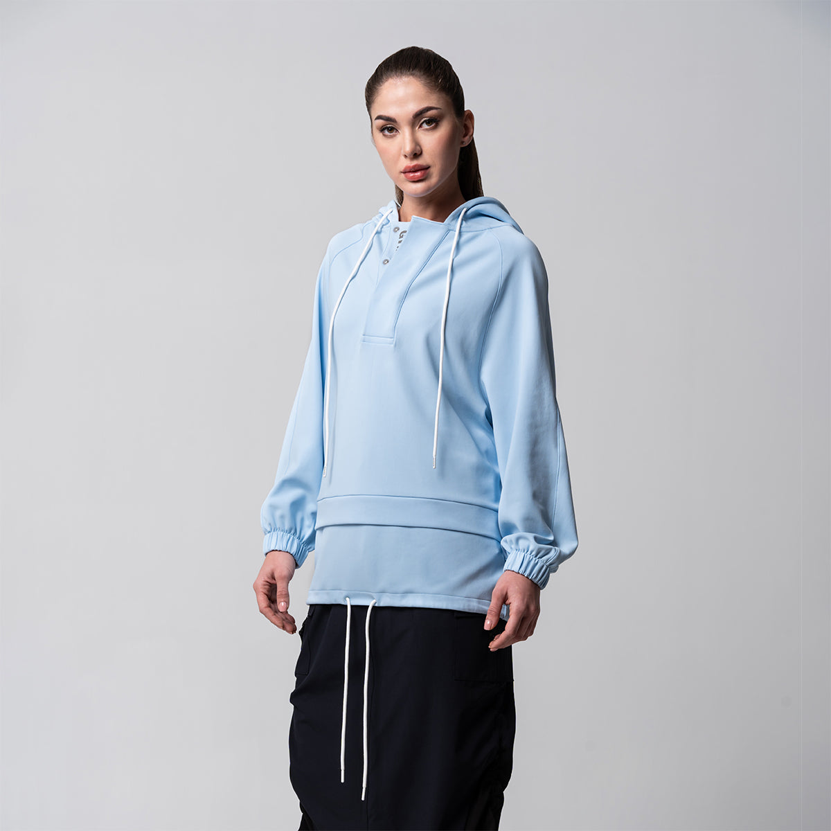 Image of Oversize Everyday Wears Trendy Hoodies Tunic for Women