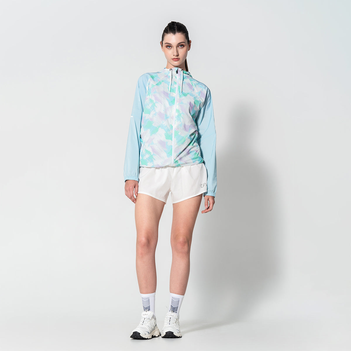 Image of Pattern Athleisure Water Resistant Jacket for Unisex