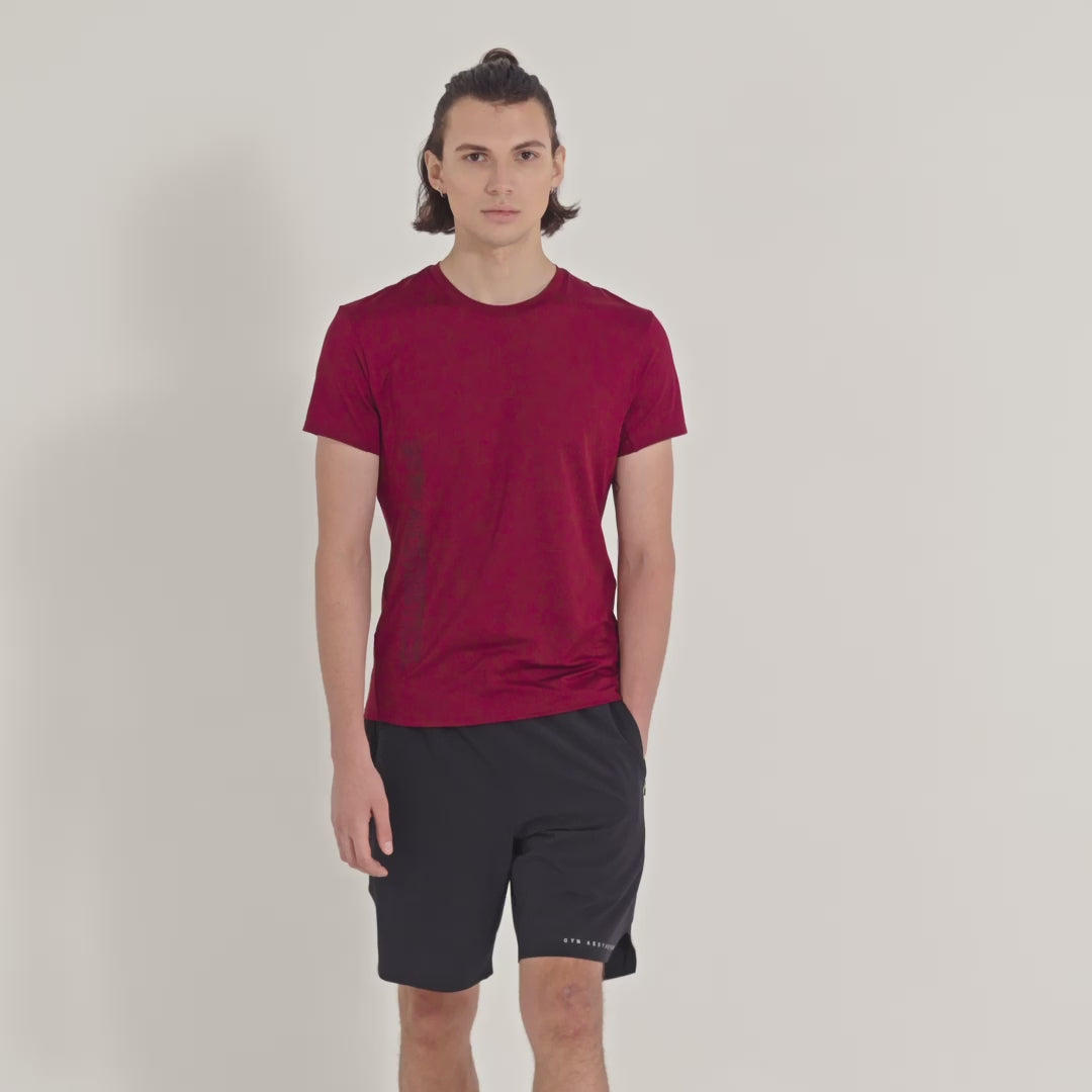 Image of GA Tech Ergonomics Activewear Performance Breathable Mesh Blocking T Shirt for Men