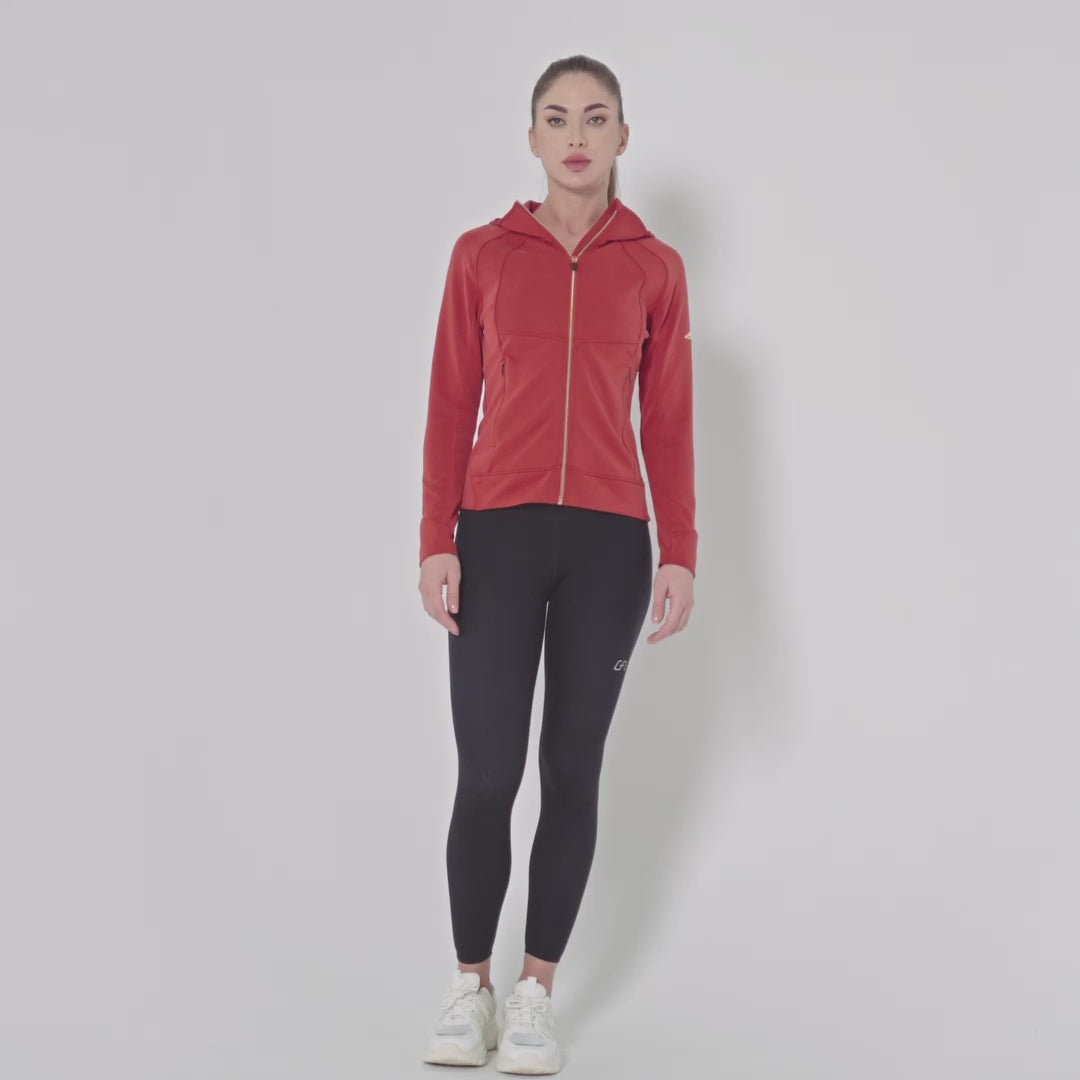 Image of Athleisure Fancy Logo Jacket for Women
