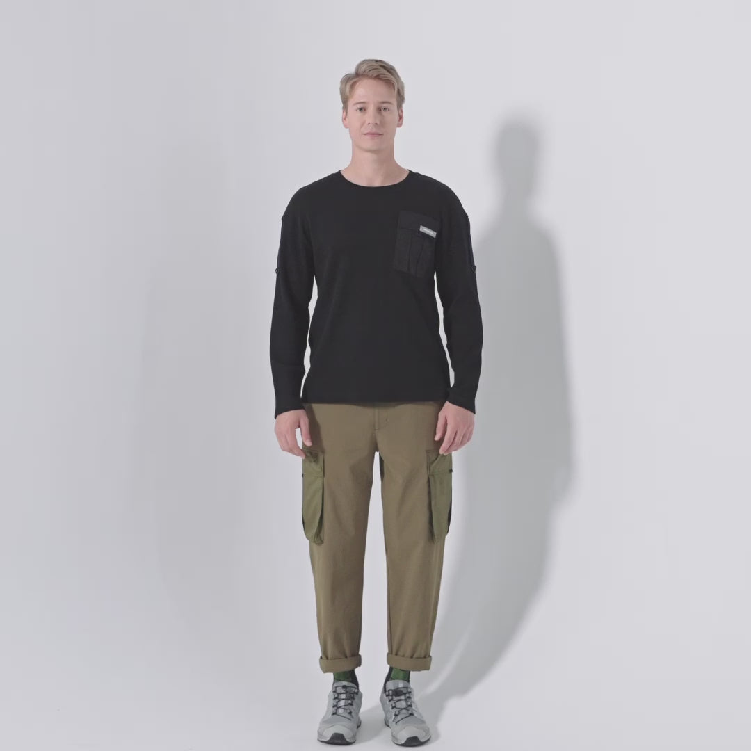 Image of Waffle Everyday Wears T Shirt for Men