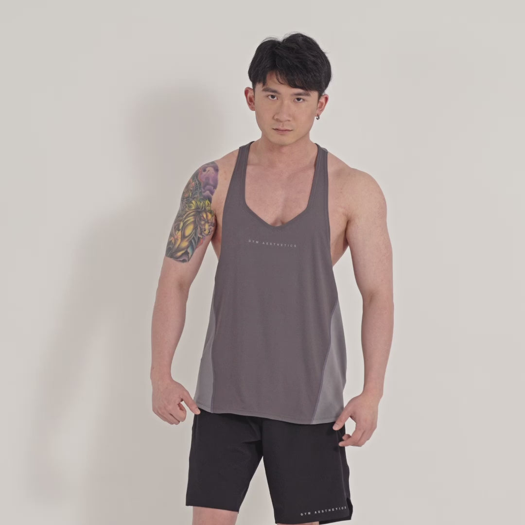 Image of GA Tech Body Builder Essential Stringer Y Back for Men