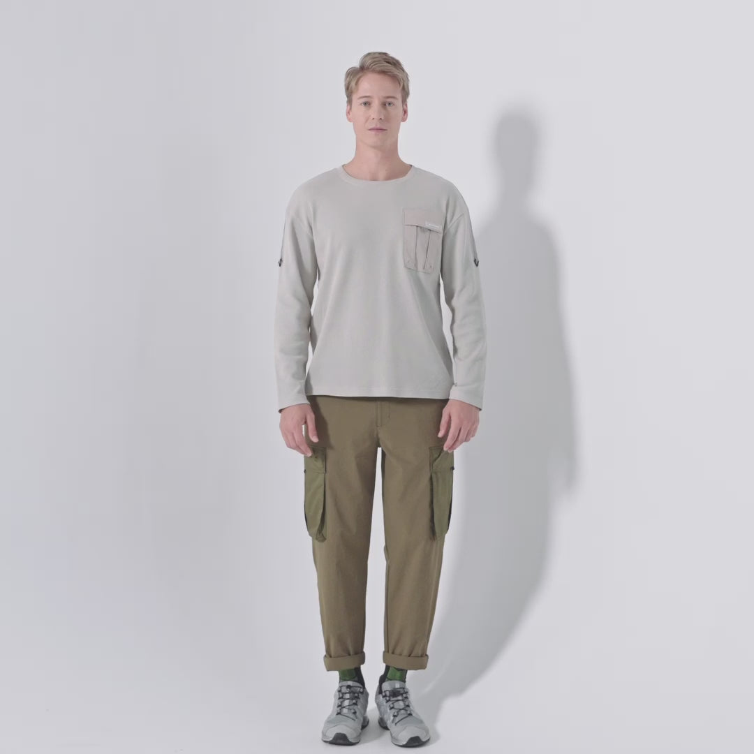 Image of Waffle Everyday Wears T Shirt for Men