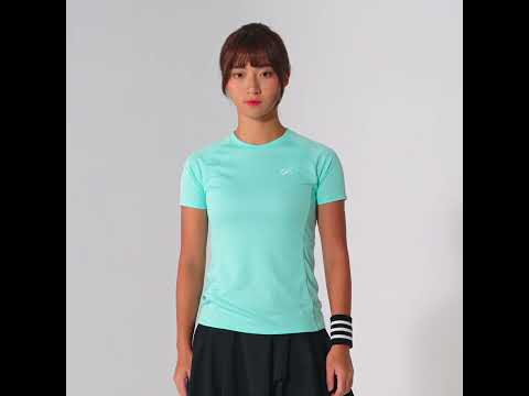 Image of Performance Breathable Tennis T Shirt for Women