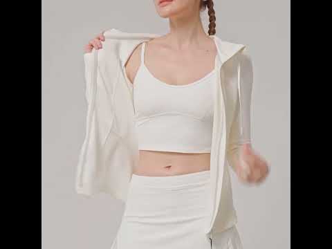 Image of Athleisure Open Zipped Design Jacket for Women