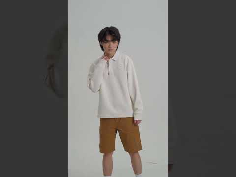 Image of Trendy Performance Tennis Sweatshirt Polo for Men