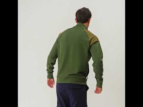 Image of Half Zip Athleisure Trendy Sweatshirt for Men