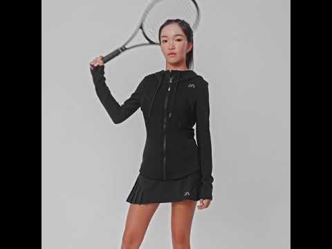 Image of Athleisure Open Zipped Design Jacket for Women