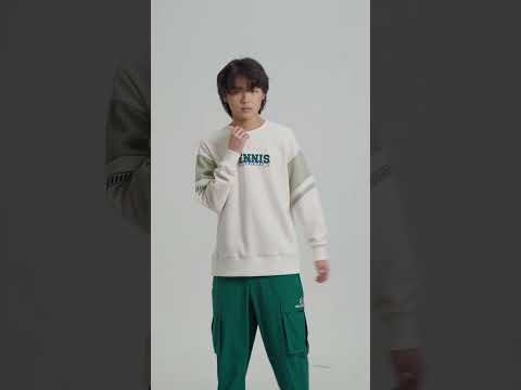 Image of Trendy Performance Tennis Sweatshirt for Men