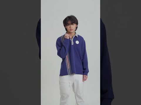Image of Trendy Performance Golf Sweatshirt Polo for Men