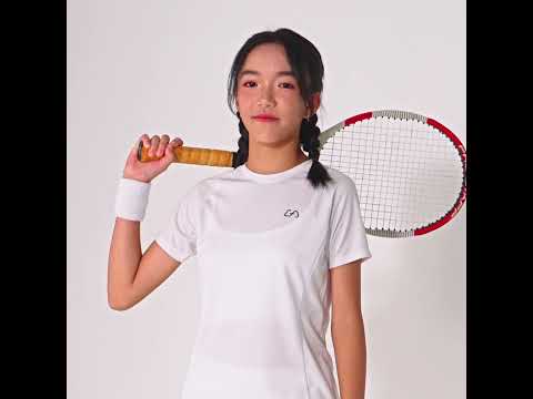 Image of Performance Breathable Tennis T Shirt for Girl