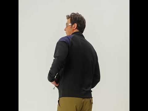 Image of Half Zip Athleisure Trendy Sweatshirt for Men