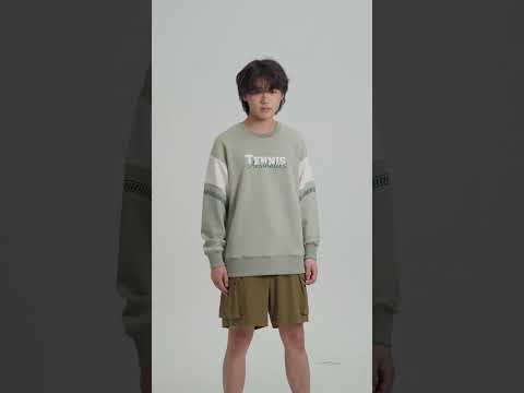 Image of Trendy Performance Tennis Sweatshirt for Men