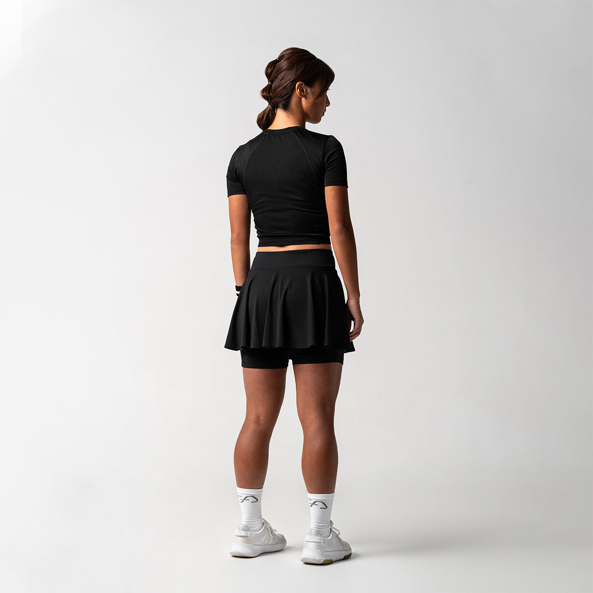 Image of Ruffle Performance Tennis Skirt 2in1 for Women