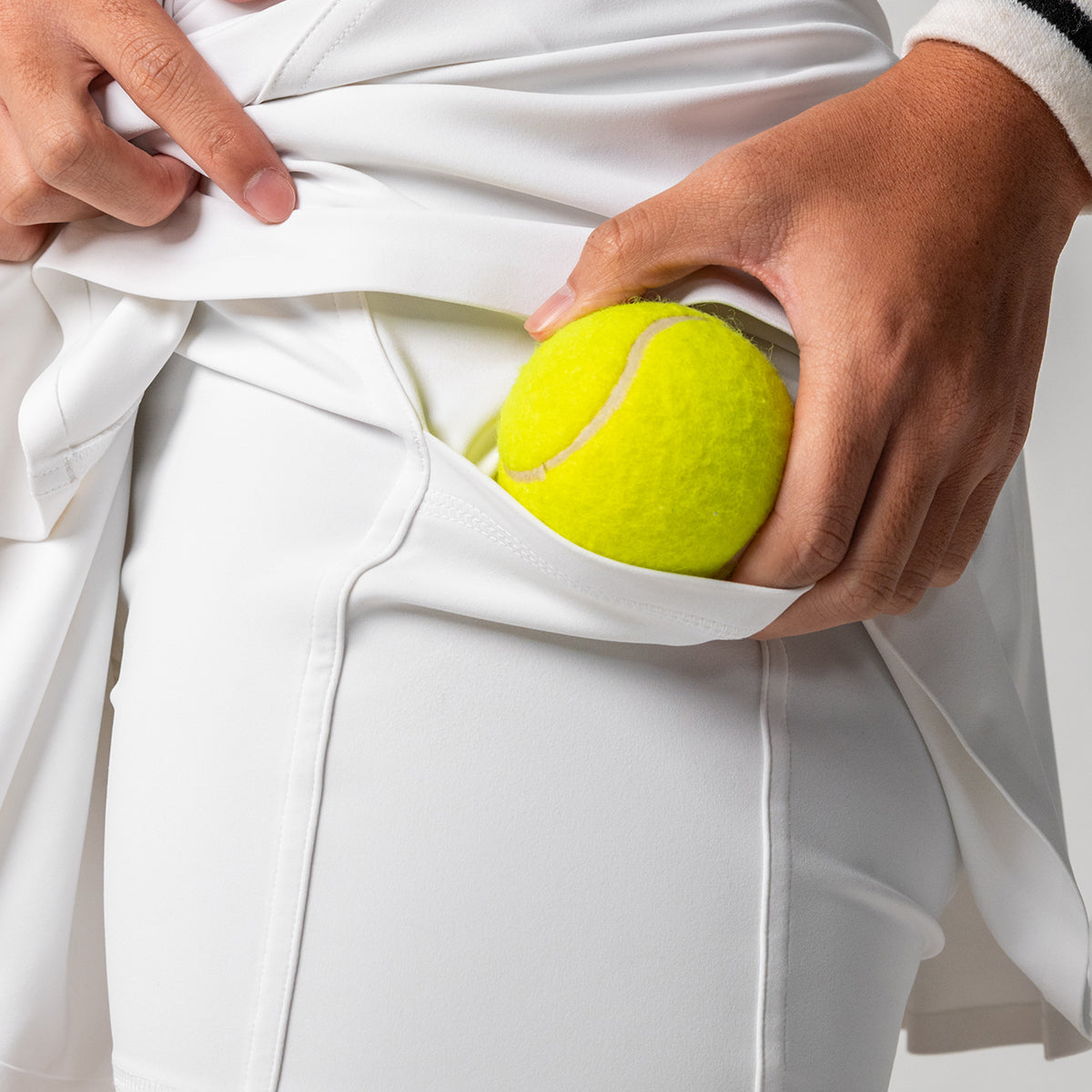 Image of Ruffle Performance Tennis Skirt 2in1 for Women