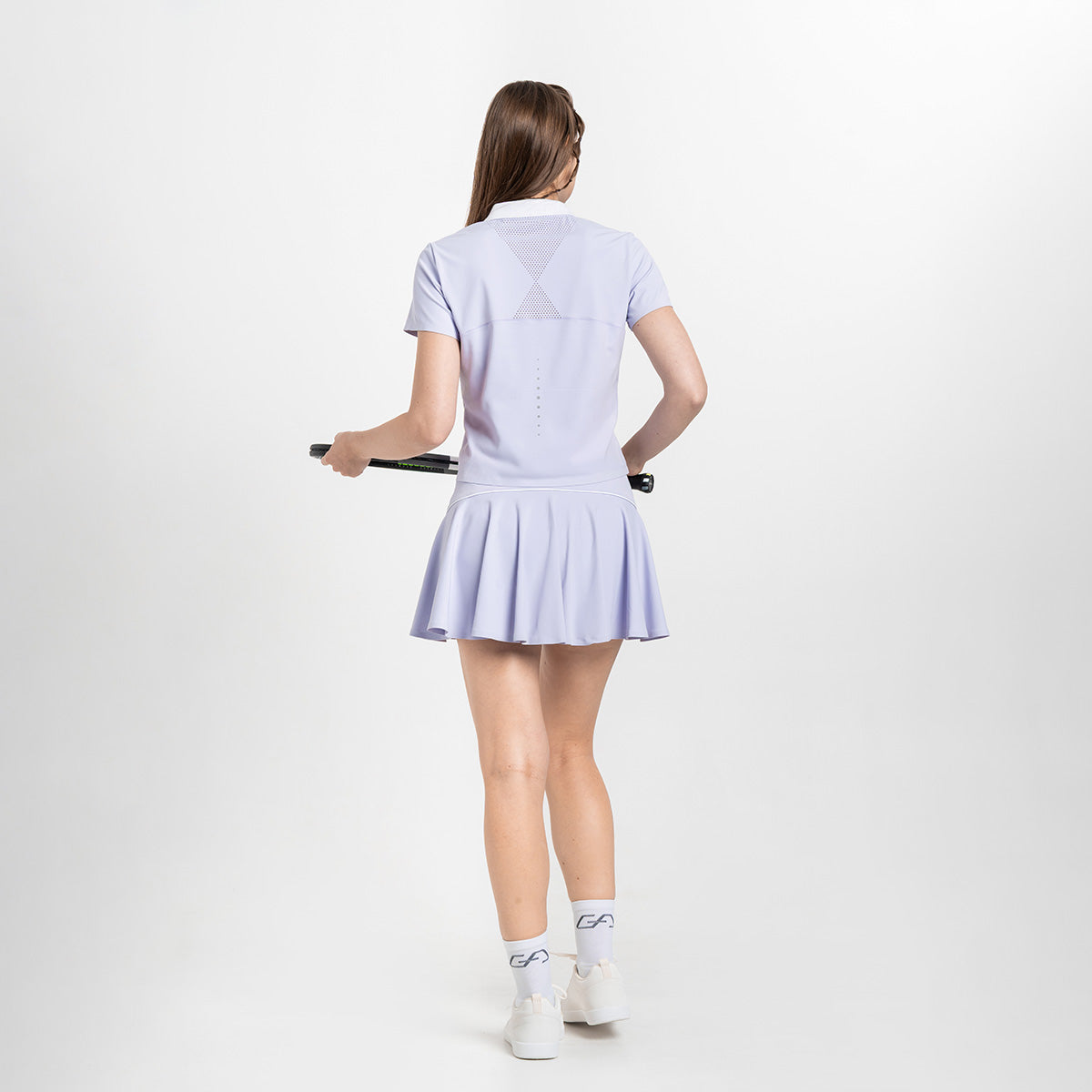 網球訓練女裝性能POLO衫