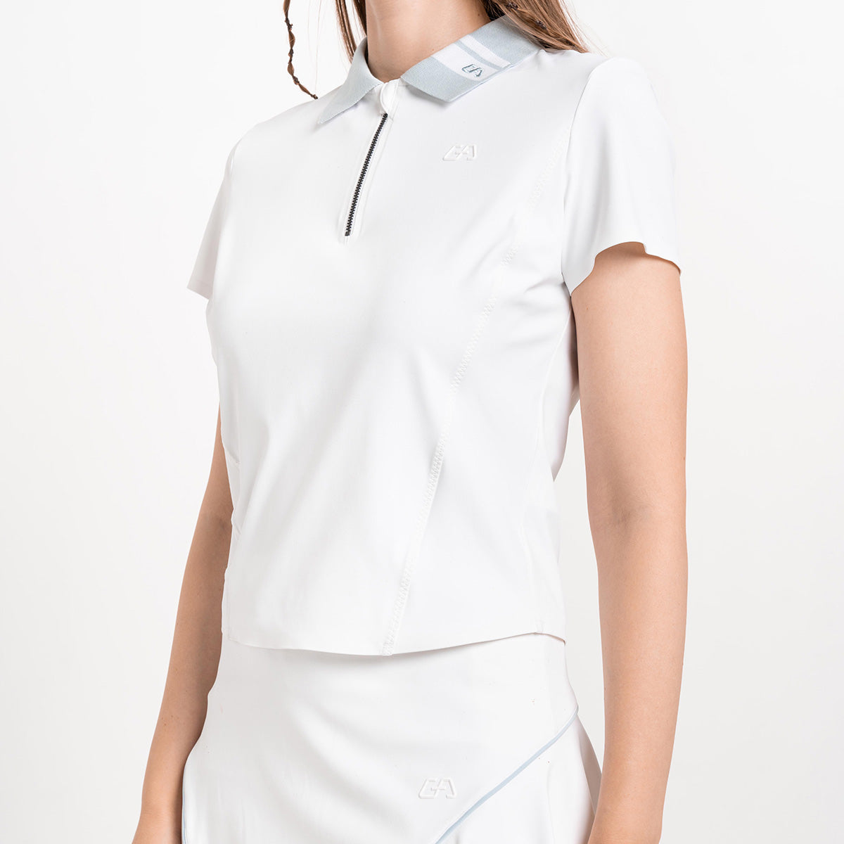 Image of 網球訓練女裝性能POLO衫