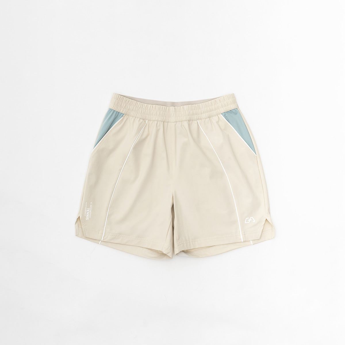 網球訓練男裝性能6英寸短褲