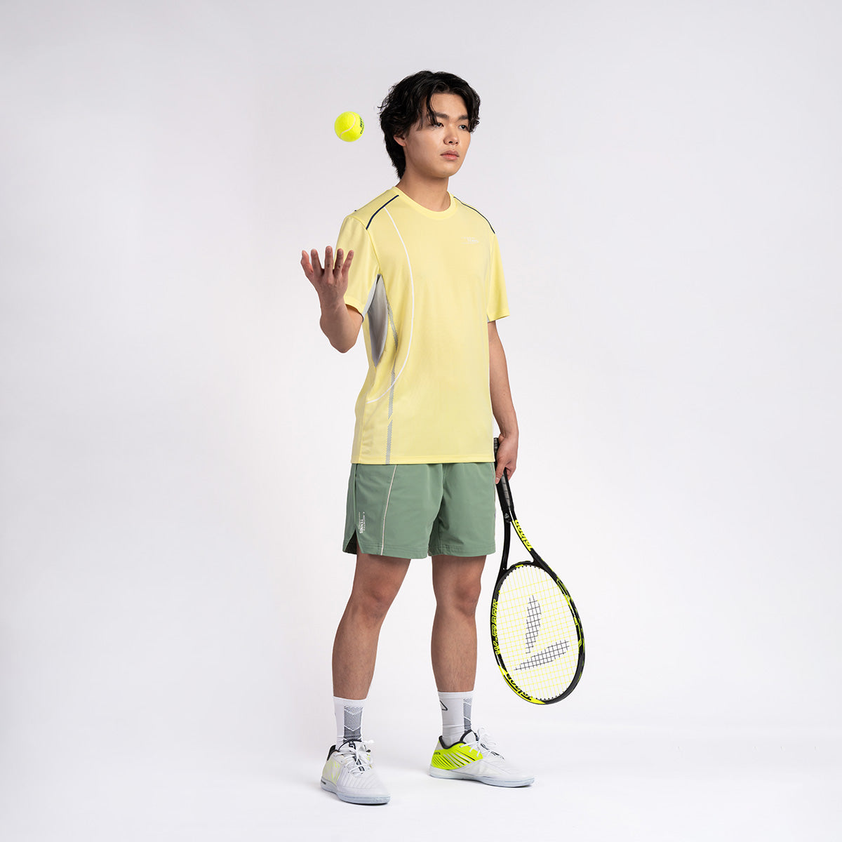 Image of 網球訓練男裝性能6英寸短褲