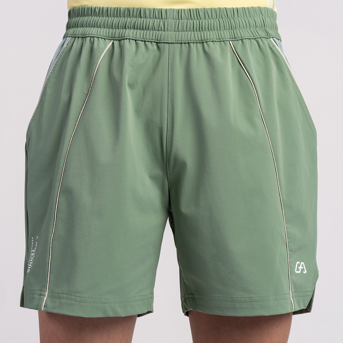 網球訓練男裝性能6英寸短褲