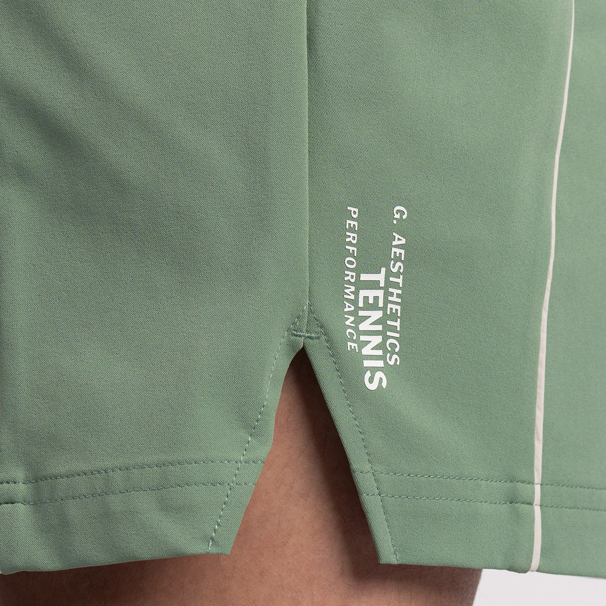 網球訓練男裝性能6英寸短褲