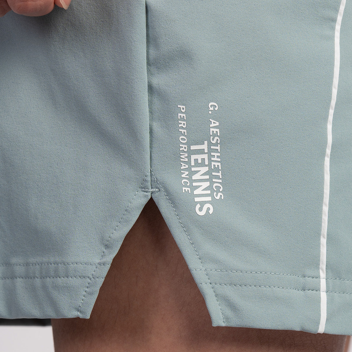 網球訓練男裝性能6英寸短褲