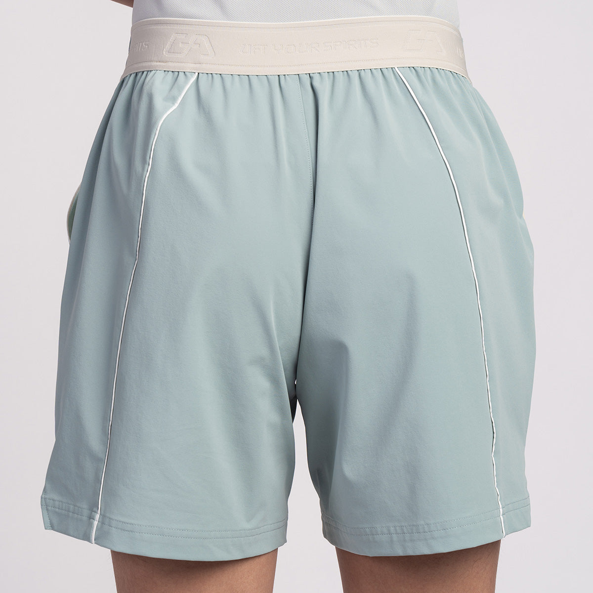 網球訓練男裝性能6英寸短褲